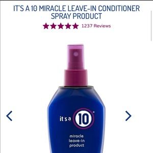 New It’s a 10 Miracle Leave-In Conditioner Spray